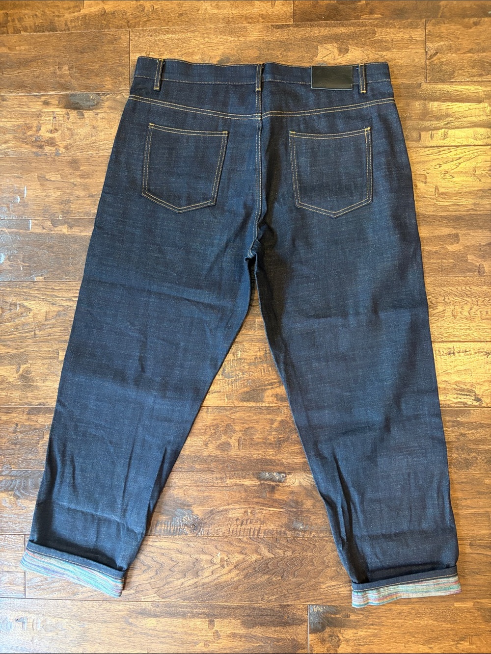 Selvedge denim with rainbow weft. - Picture 4 of 4